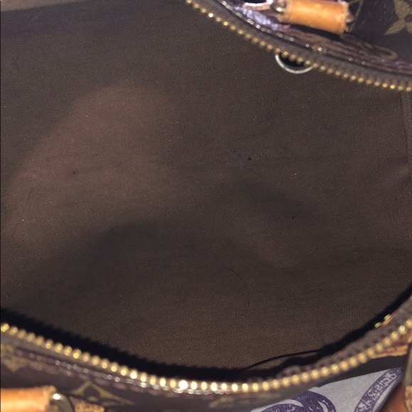 Vintage speedy Louis Vuitton handbag for sale - Picture 5 of 7